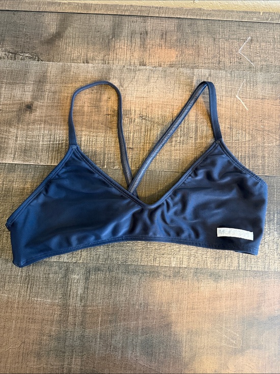 Maui Girl Other - Maui Girl Women's Navy Minimal V-Neck Bikini Top